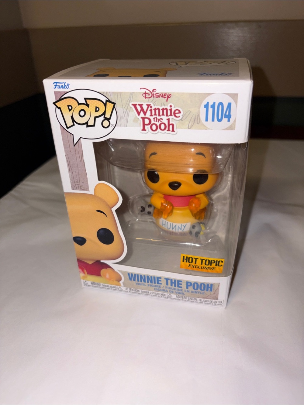 Funko Winnie the Pooh Pop! Vinyl with Red Shirt and Yellow Body #1104